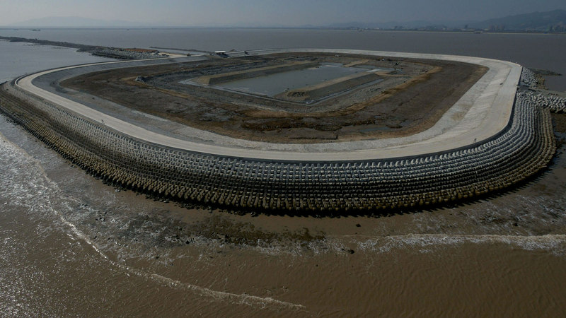 温州瓯飞一期围垦工程